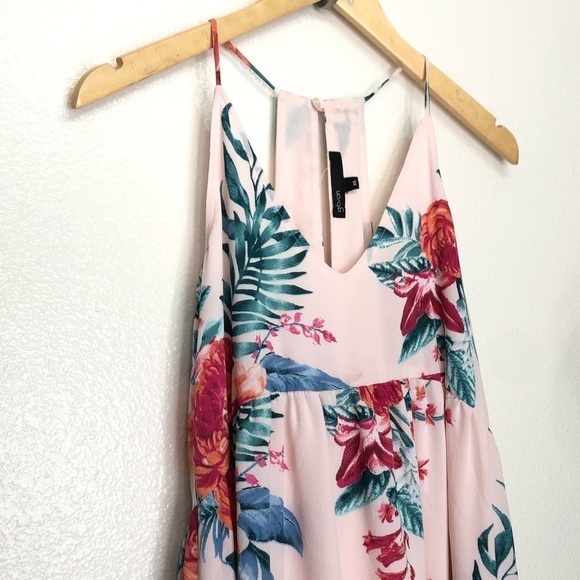 Gibson Pink Floral Maxi Dress - Picture 3 of 8